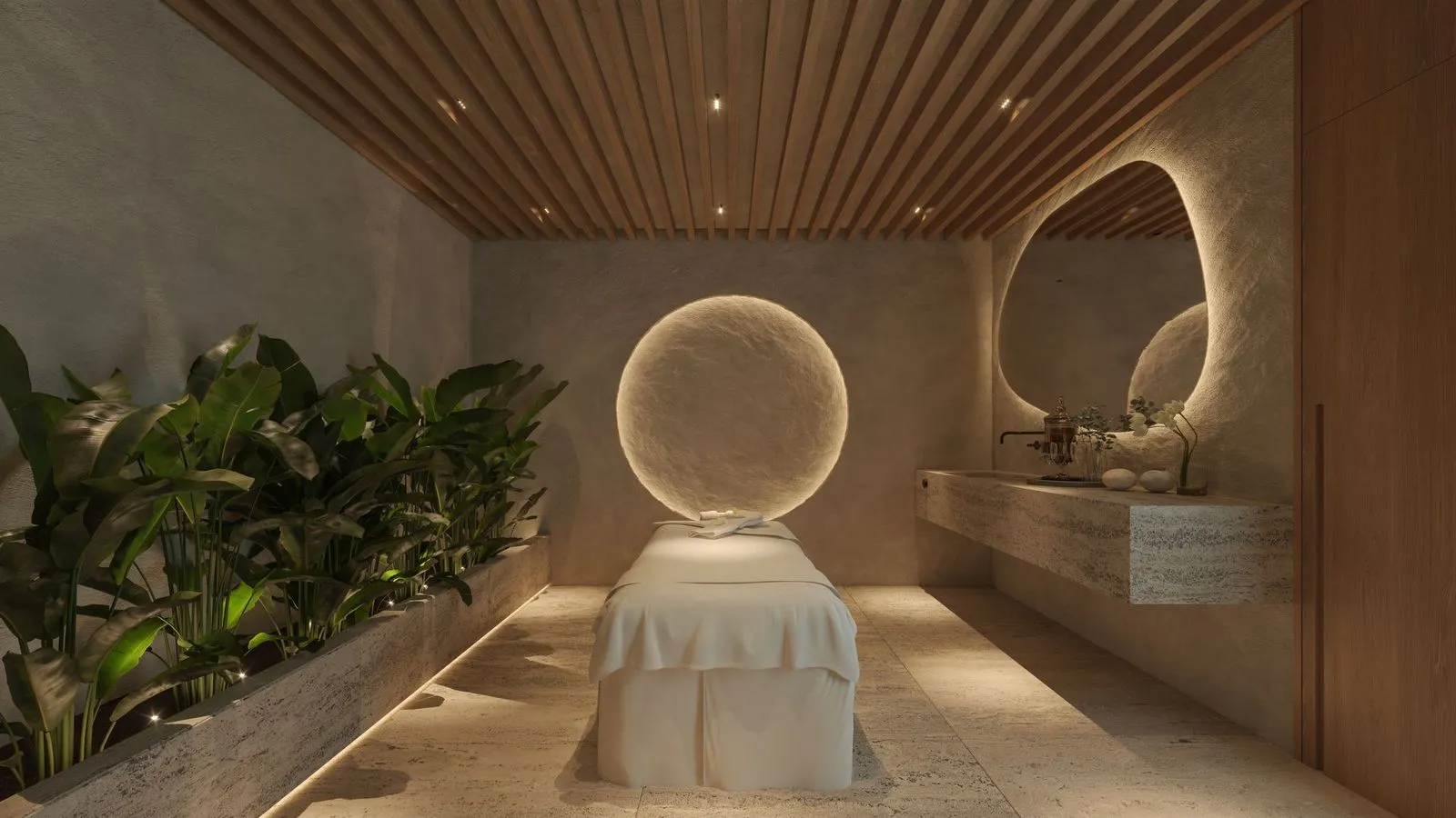 SPA — estrutura de lazer do Jardins Residencial Resort, em Contagem